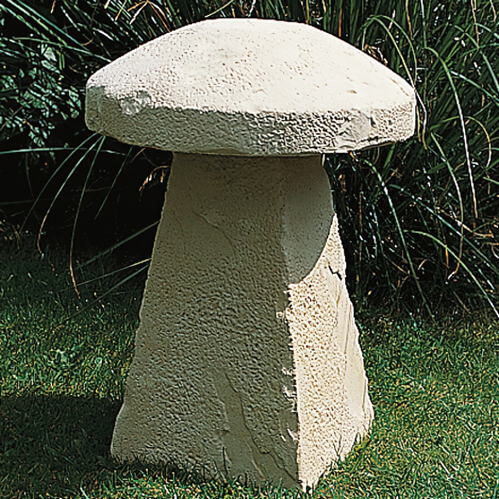 Ausgefaller Garten Poller Steinguss - Seta / Sand