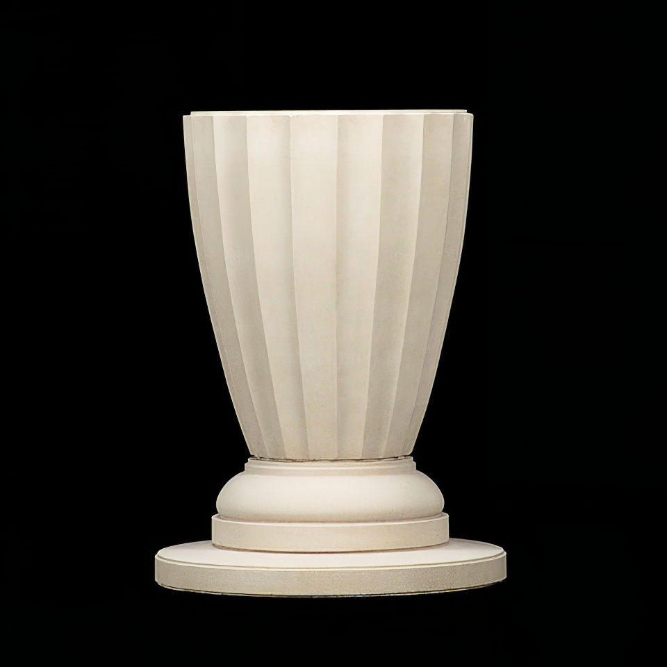 Englisches Steinpodest rund - Minerva / Sand