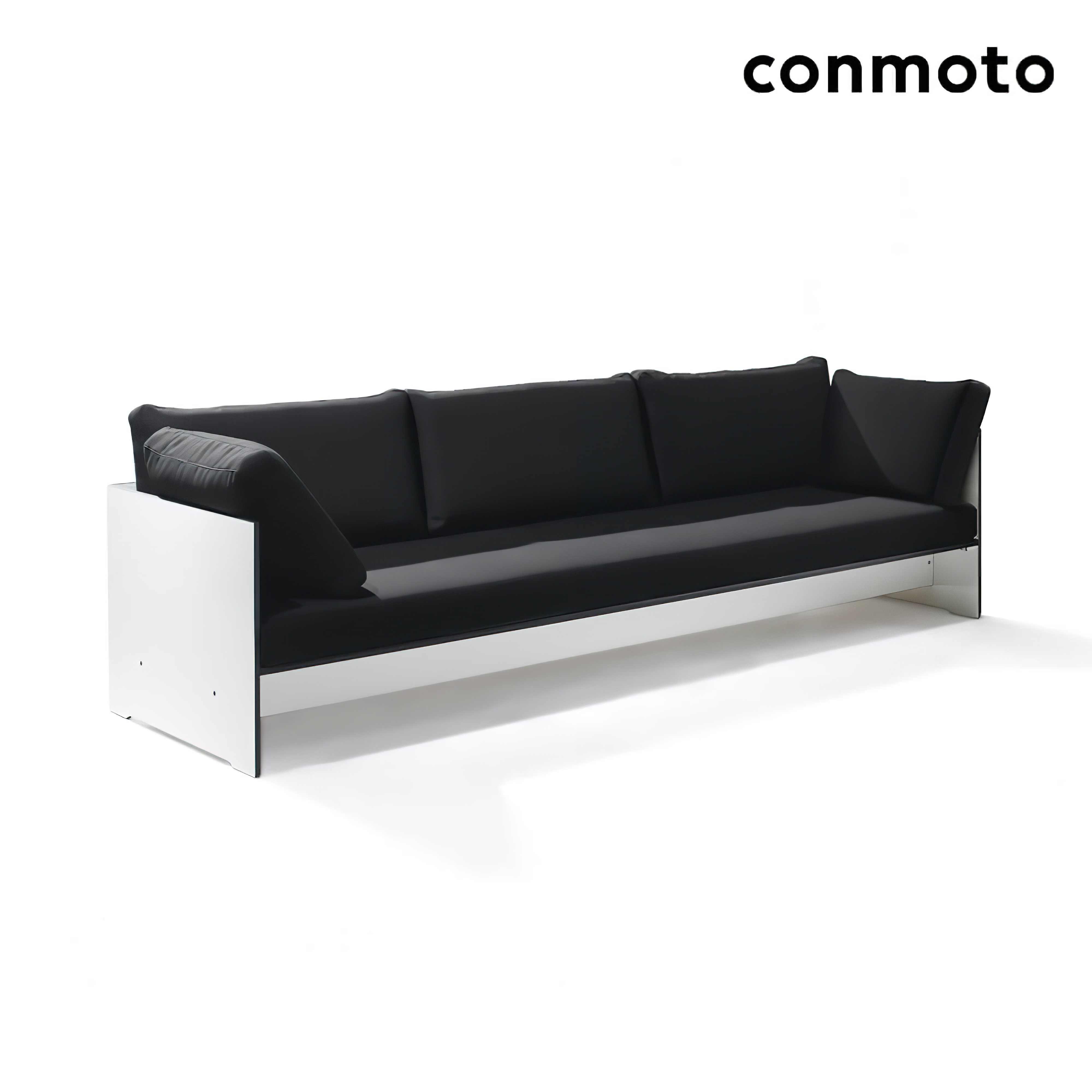 Modernes Garten Loungesofa bis 4 Personen - Riva Loungesofa / Anthrazit / ohne Auflagen