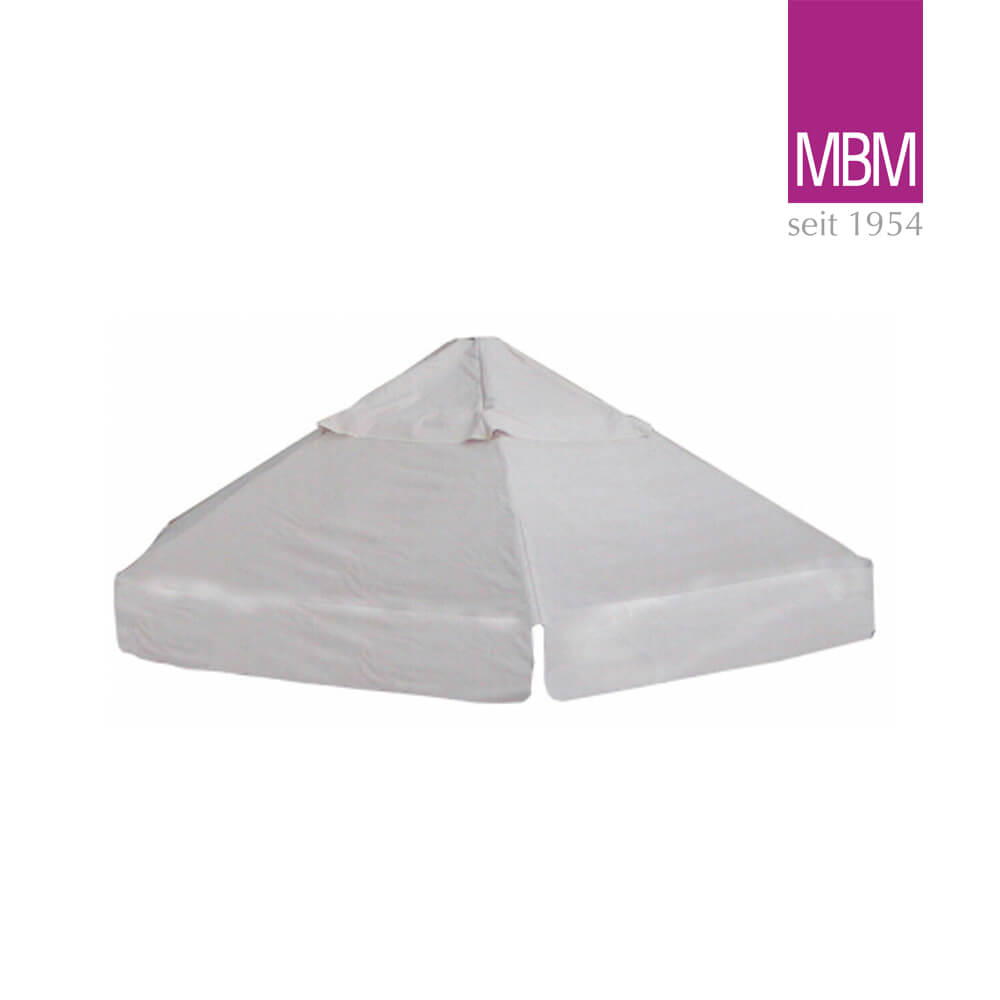 Pavillon-Dach - MBM - Kunststoff - romantisch - 3x3m - Ersatzdach Pavillon Romeo Romantik