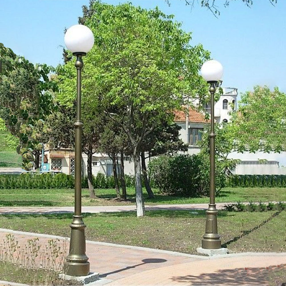 Schlichte Straßenlaterne aus Gusseisen zur Stadt-Gestaltung - Torbjörn