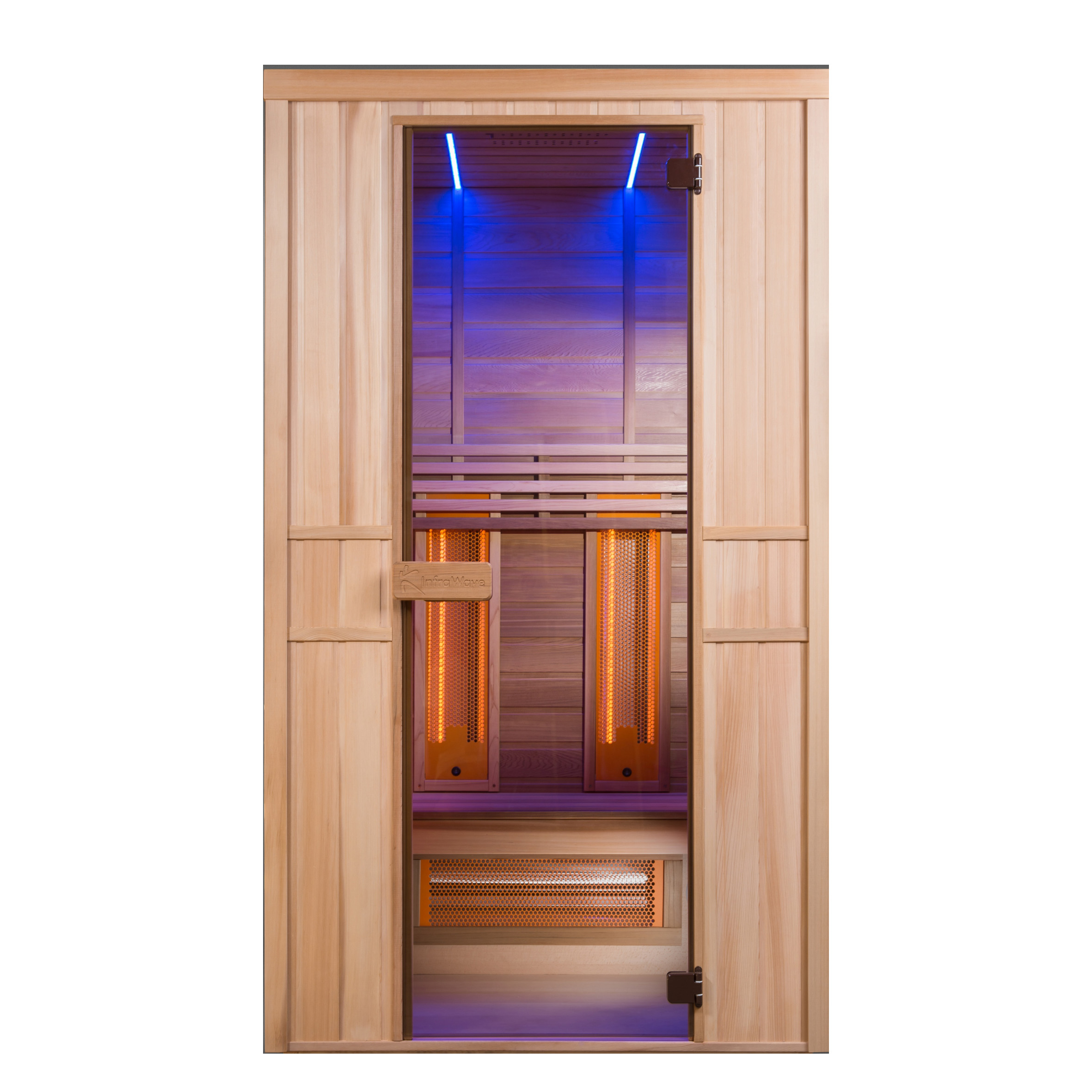 Heim Infrarotsauna aus Zedernholz für Entspannung und Wärmetherapie - Esam / für eine Person