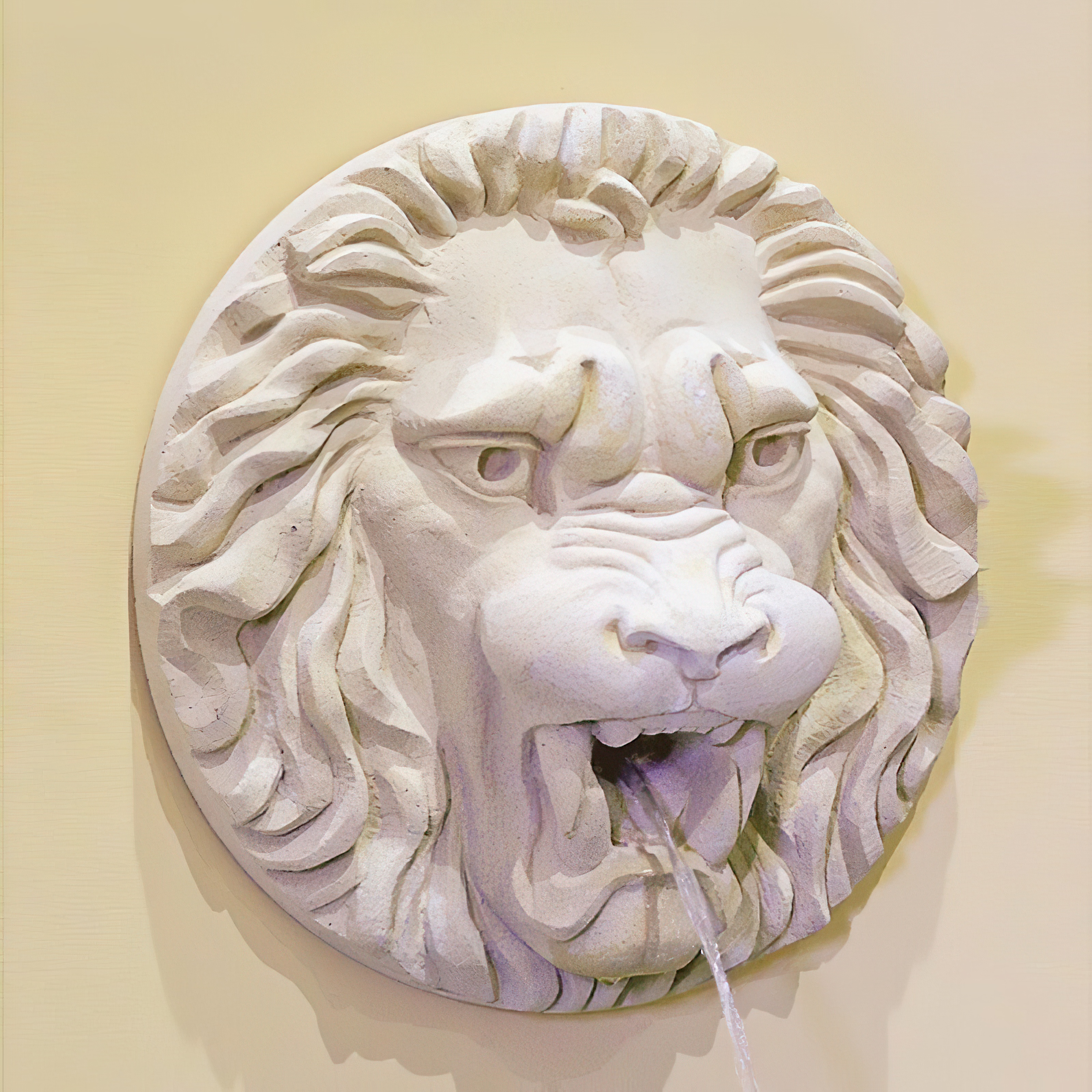 Garten Wasserpeier Löwenkopf - Leon / Sand