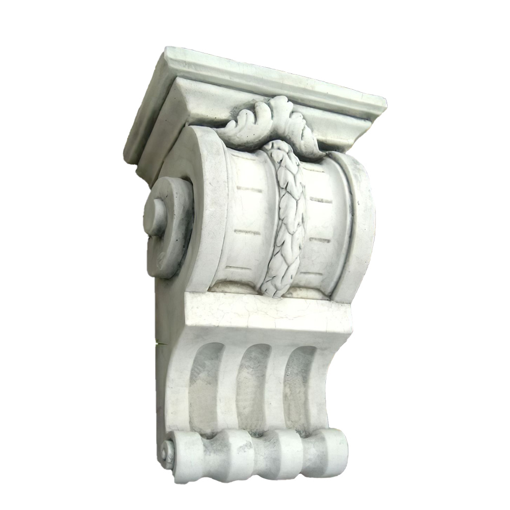 Steinguss Konsole für die Wandmontage im Antikstil - Ilario / Antikia