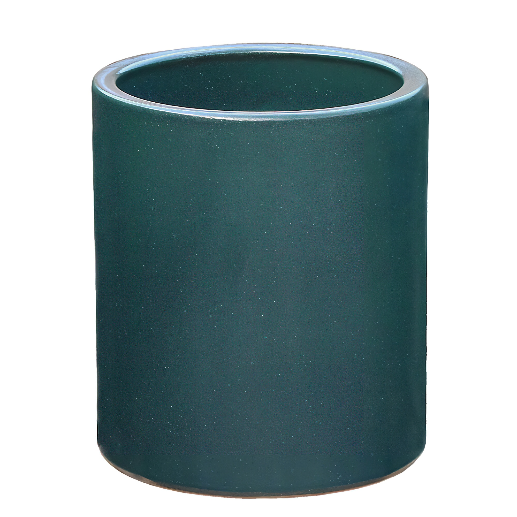 Winterfestes Blumengefäß aus Steinzeug - Rund - Grün - Ovare Verde