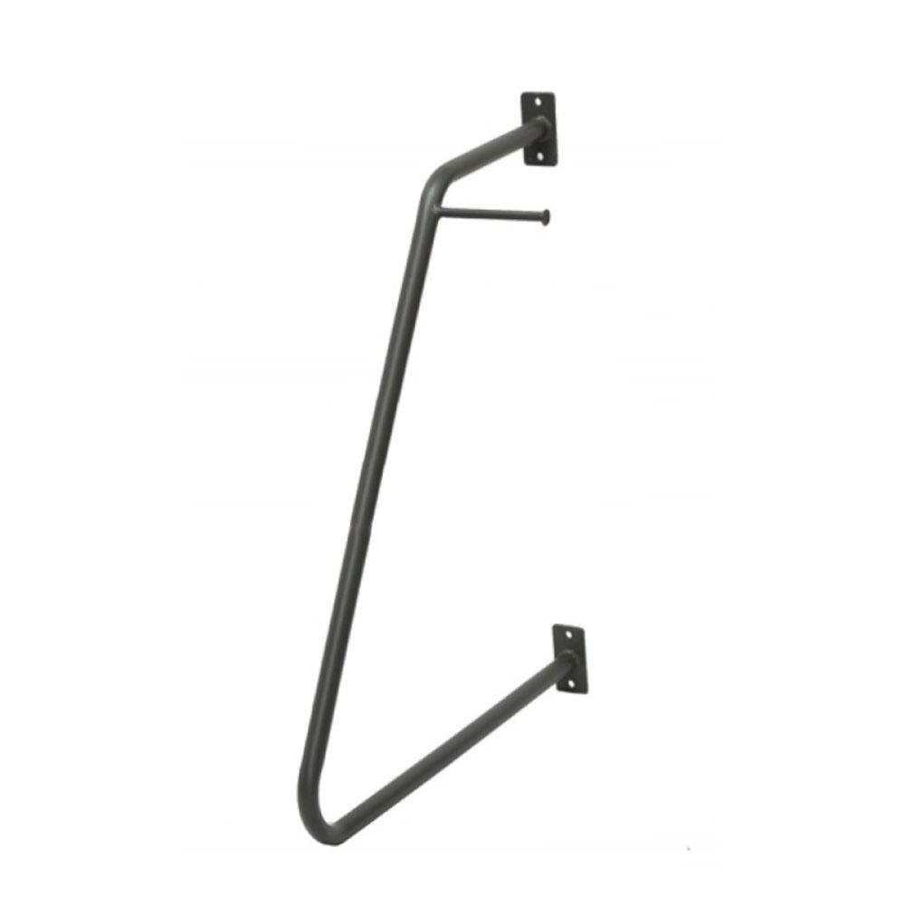 Fahrradständer aus Metall für die Wand zur hochkanten Aufbewahrung - Ceollach / Grün