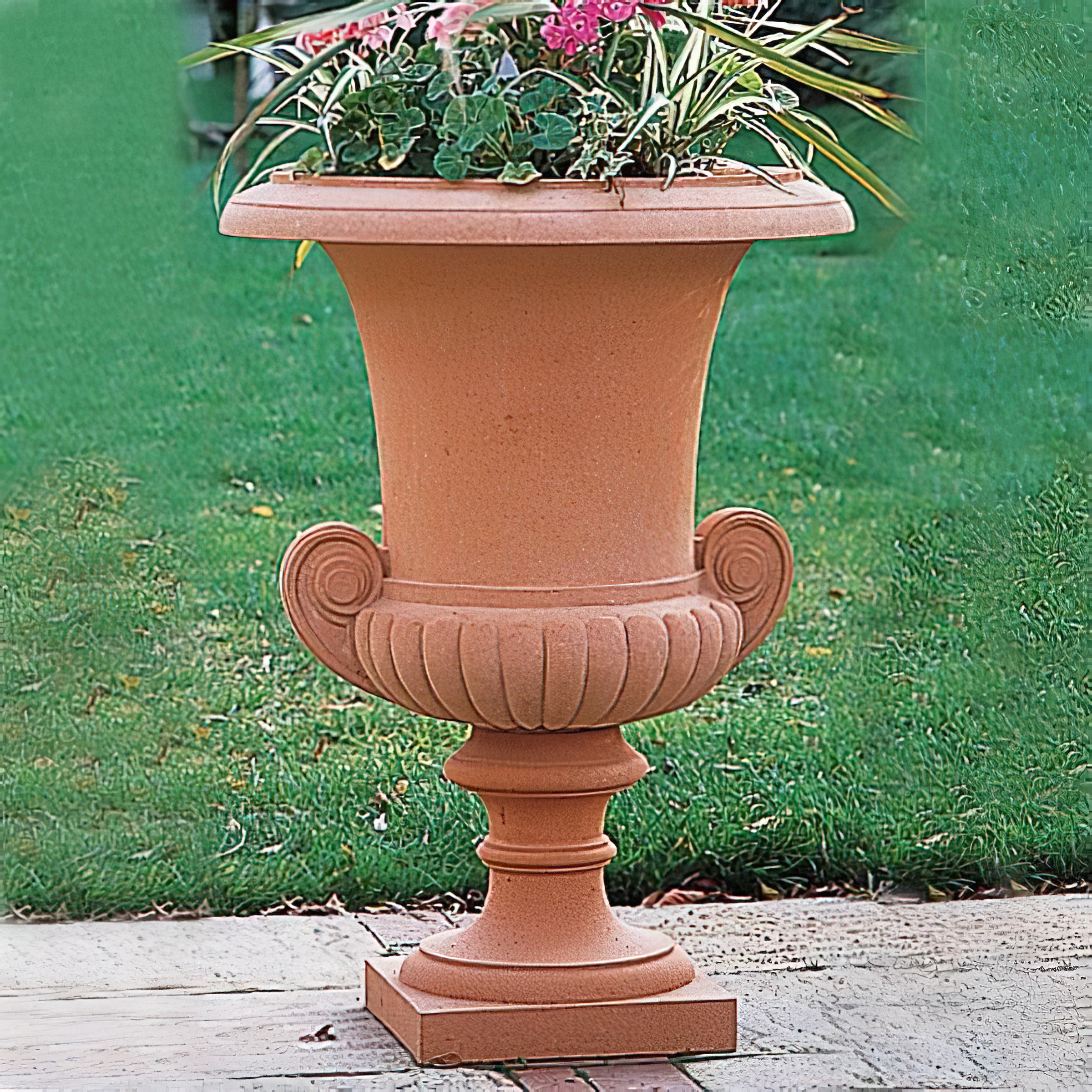 Garten Pflanzgefäß antik - Aberdeen Park / Sand