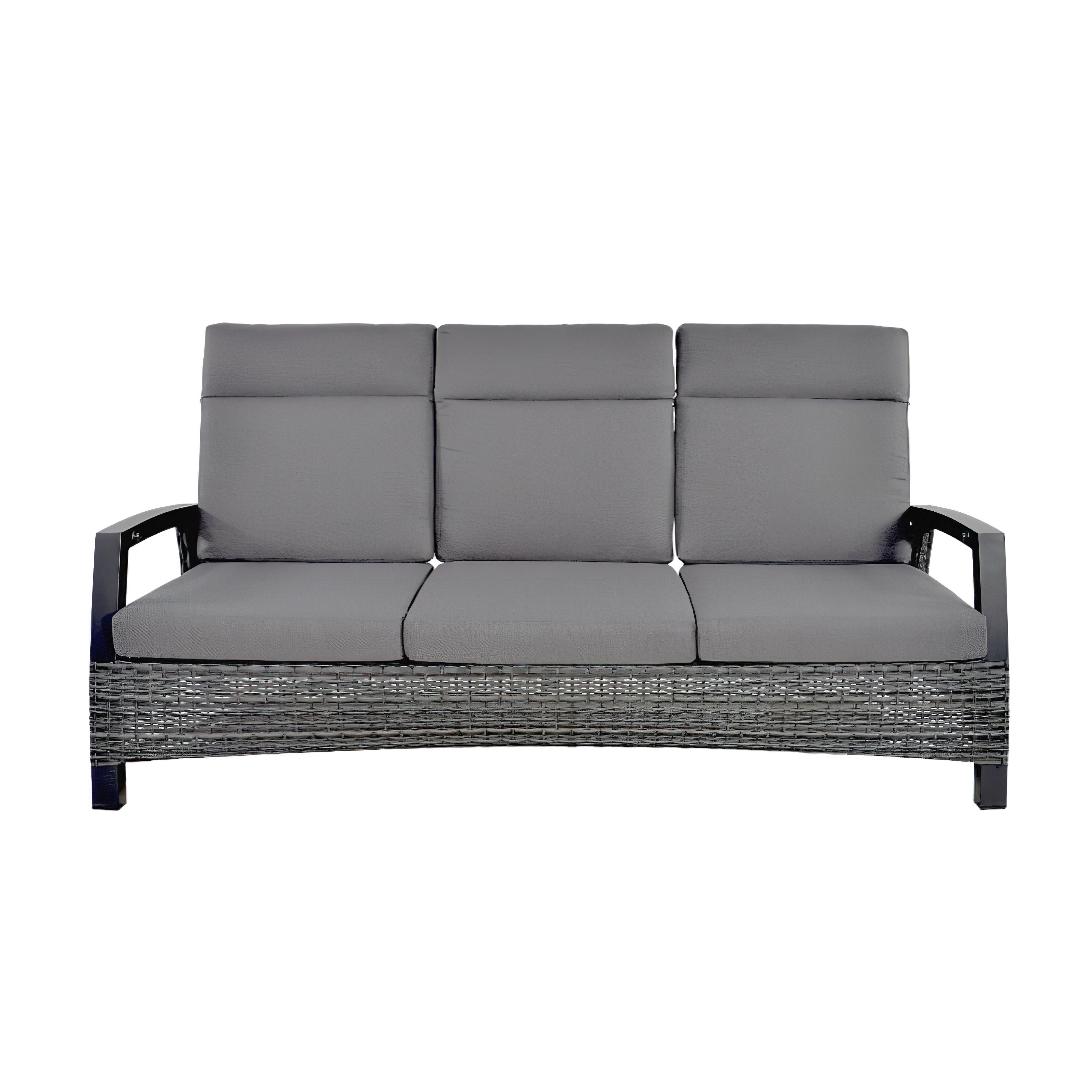 Große Gartencouch mit verstellbaren Lehnen - 3-Sitzer Flero