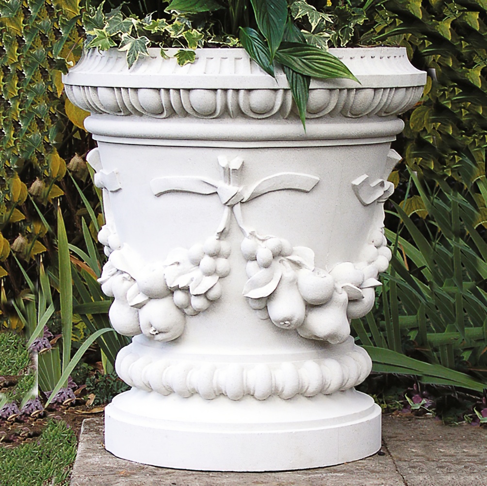 Antik Blumentopf groß XXL - Wavendon Hall / Sand