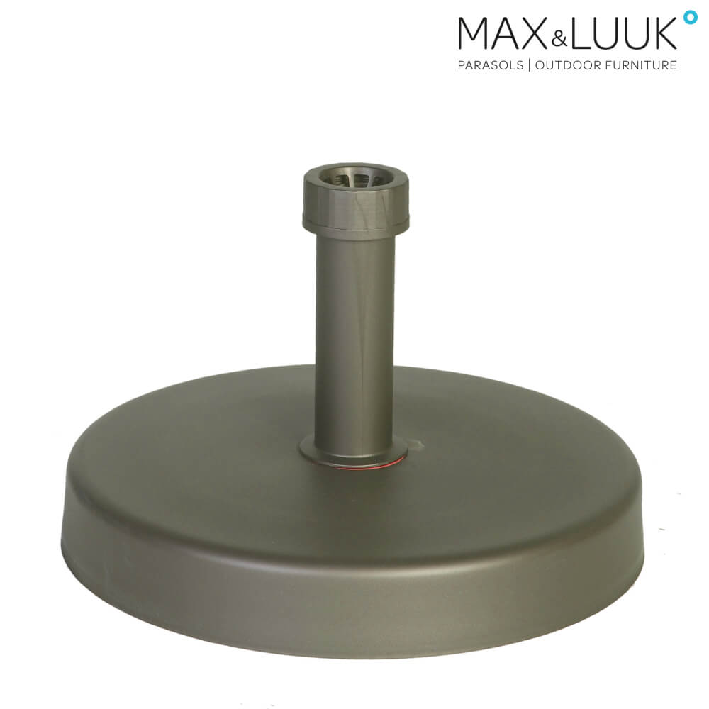 Beton Schirmständer mit Kunststoff Schale & Rohr - Max&Luuk - Schirmständer