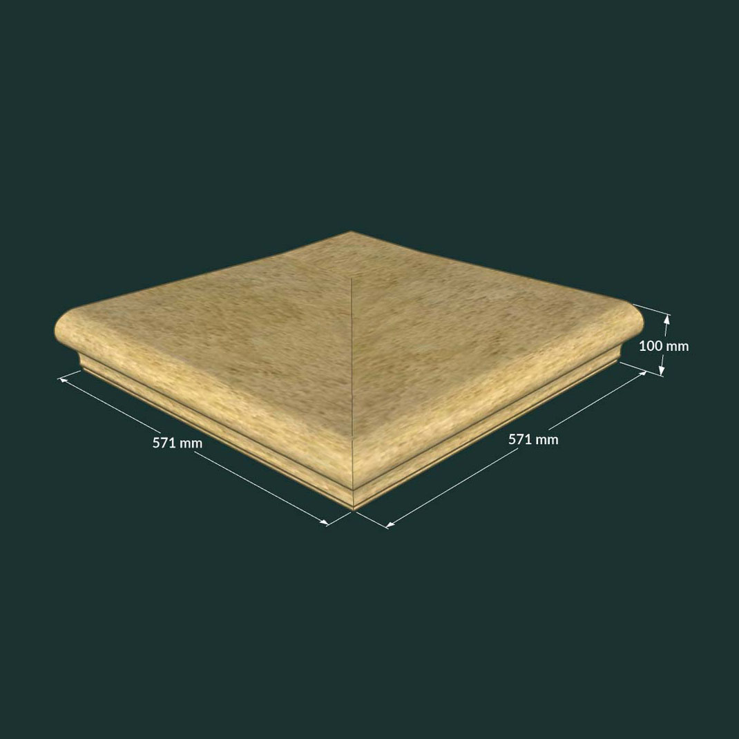 Eckstein für flache Mauerabdeckungen - Ronan Corner