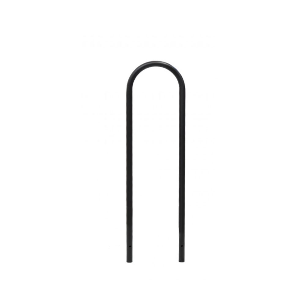 Einfacher Fahrradständer zum einbetonieren aus Metall - Eiki / Grün