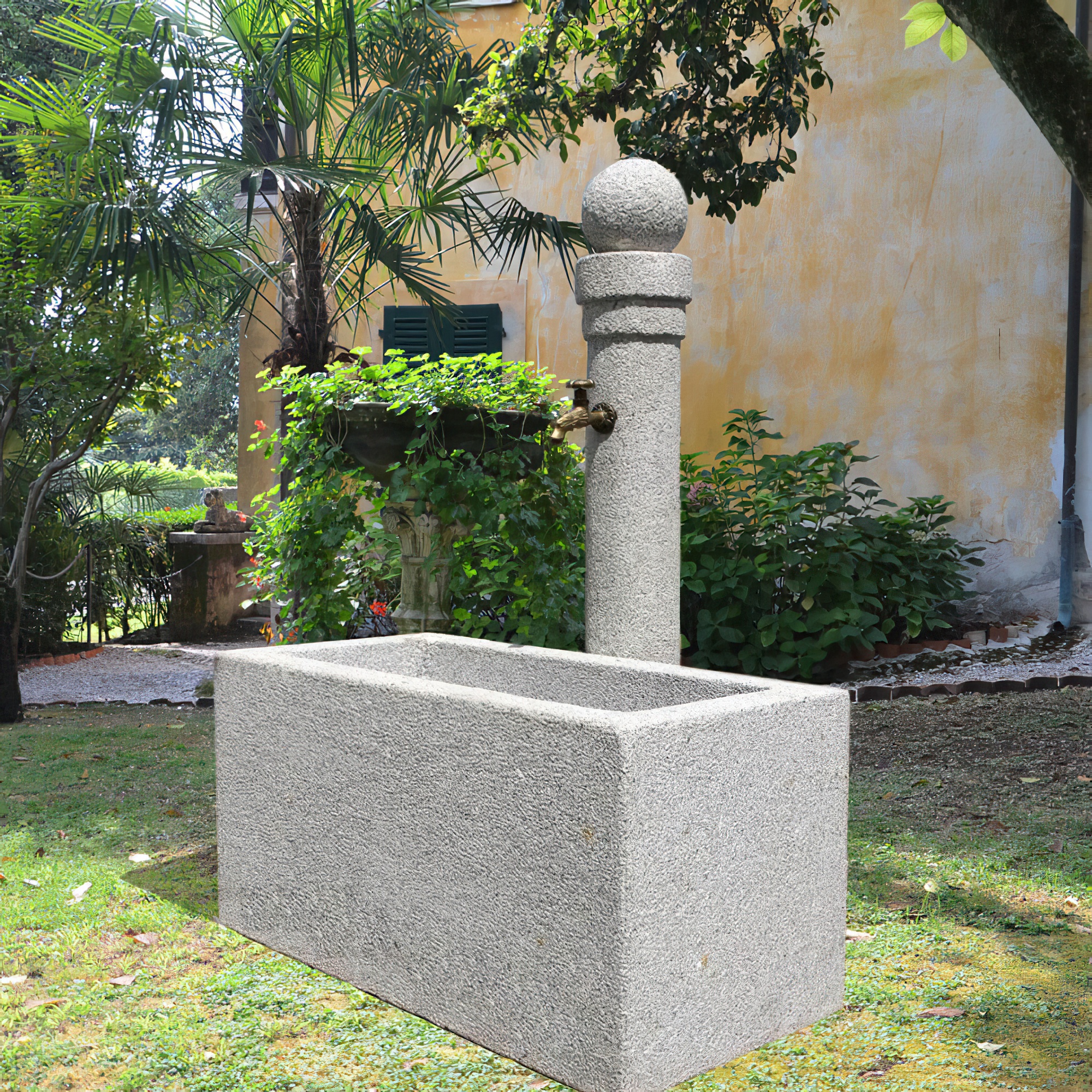 Garten Steinbrunnen frostsicher Naturstein - Aversa