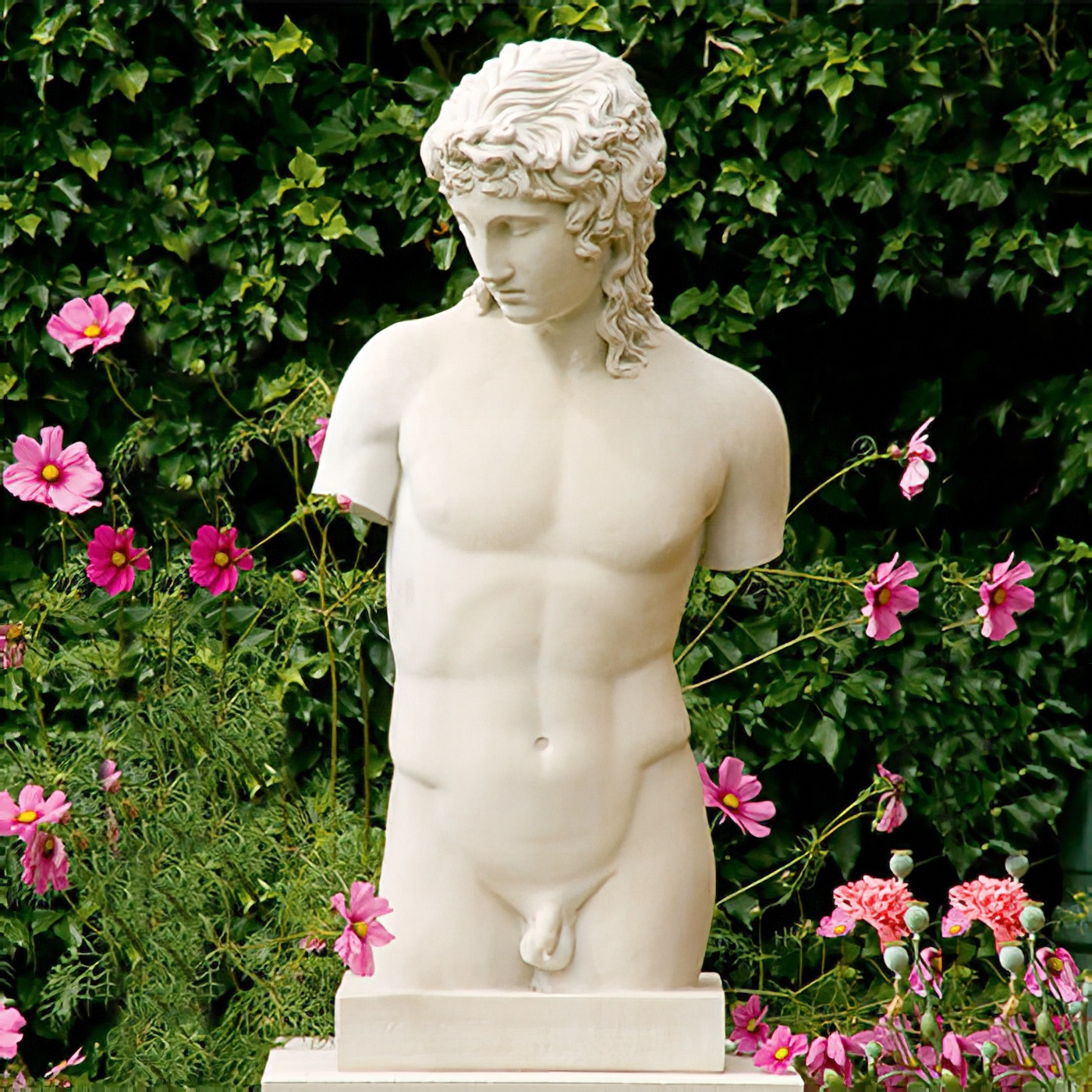 Römisches Stein Torso - Eros / Sand