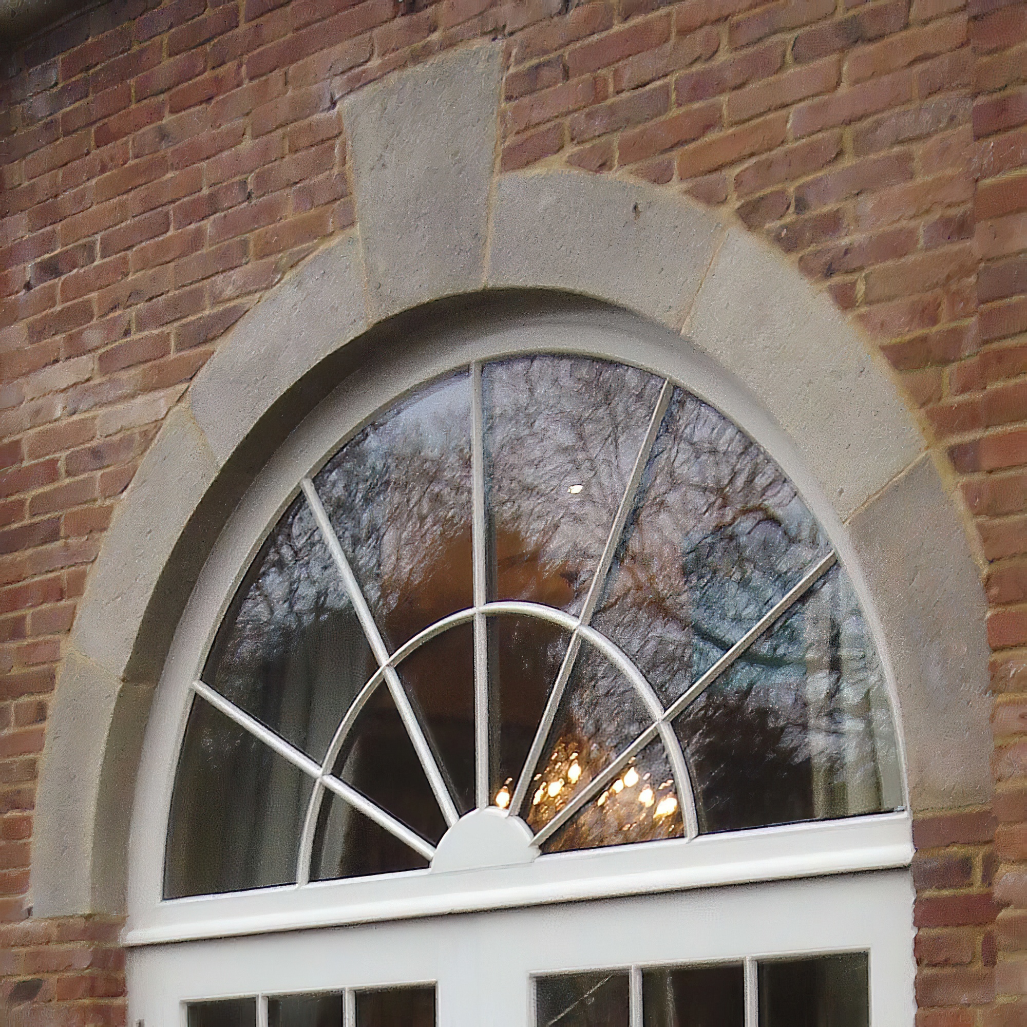 Antik Rundbogen Sturz Naturstein - Colshaw Hall