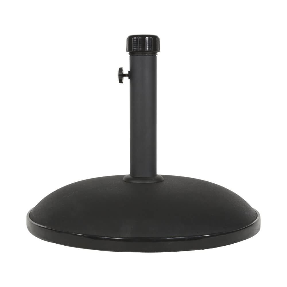 Runder Ständer für Sonnenschirme 30kg  - Schirmständer Igol / Schwarz