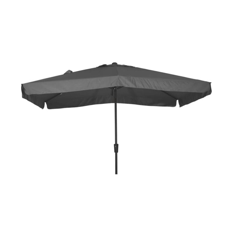 Ombrellone da giardino moderno grigio, ideale per mobili da giardino e protezione solare