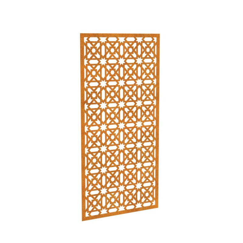 Panneau en bois avec motif décoratif pour le jardin
